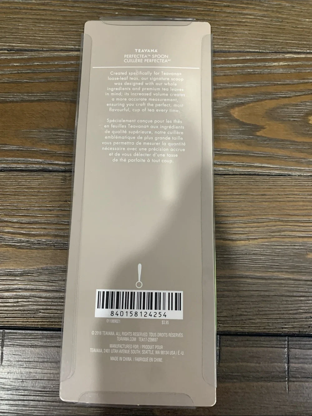Teavana Stainless Steel Spoon - Silver